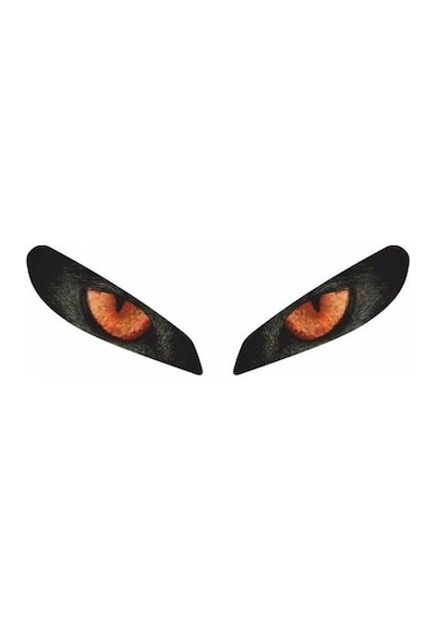 Cf Moto 250sr Far Sticker Kırmızı Gözlü Far Filmi