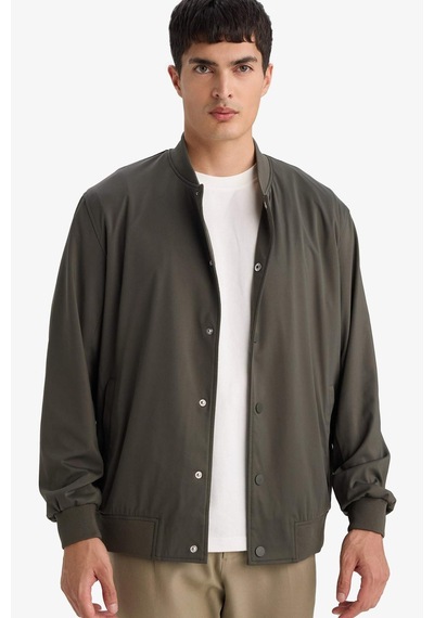 Defacto Slim Fit Astarlı Mont F9655ax26spkh401 Haki-kh401