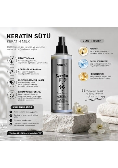 Homm Life Keratin Sütü Sprey