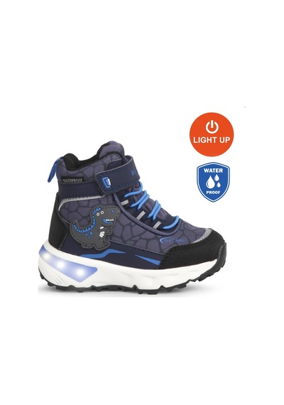 Buckhead Erkek Çocuk Lacivert T-rex Waterproof Bot