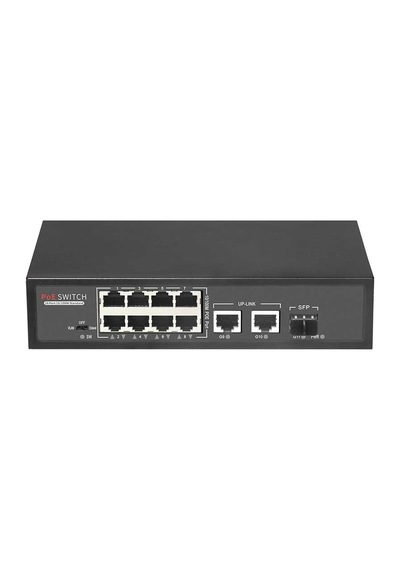 Ods 08Ods R 8P2U 8 Port Metal 2 Uplink 10/100/1000Mb Switch