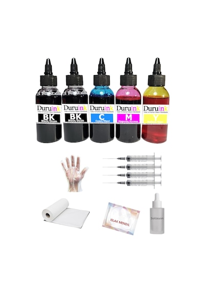 Duruink Brother Dcp-t720dw Uyumlu 5x100ml Mürekkep Dolum Seti