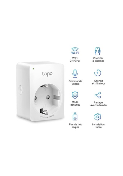 P100 4-pack, Akıllı Mini Wi-fi Soketi, Amazon Alexa Ve Google Home İle Çalışır, Uzaktan Kontrol, Cihaz Paylaşım