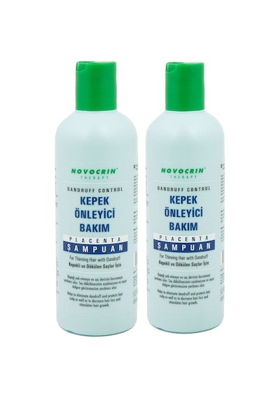Novocrin Placenta Kepekli ve Dökülen Saçlar Bakım Şampuanı 300 ML