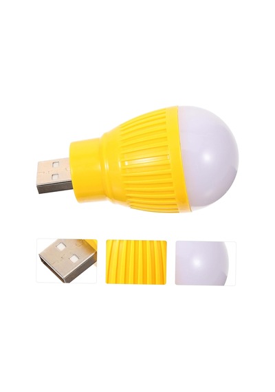 Powermaster Pm-34389 Usb Beyaz Gece Lambası Mini Ampul Aydınlatma