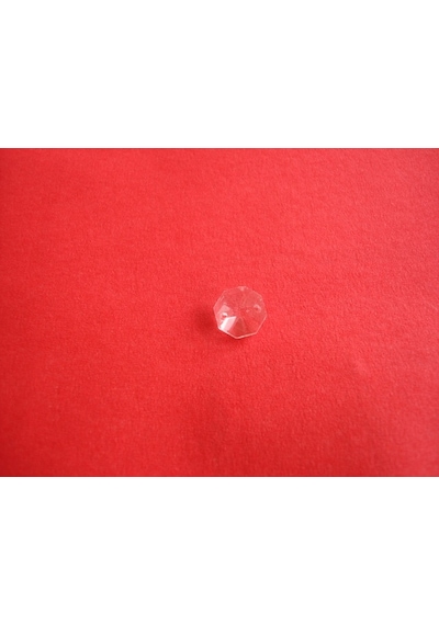 Octagon Klipsli Kristal Avize Taşı 1.Sınıf Cam 14x14 Mm - 200 Adet