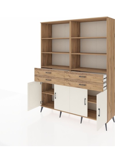 Hyperion Gardrop 8 Raflı 4 Çekmeceli 4 Kapaklı 176x44x221 Çam-aytaşı/çam Aytaşı/çam Hyperion Gardrop 8 Raflı 4 Çekmeceli 4 Kapaklı 176x44x221 Çam-aytaşı/çam Aytaşı/çam
