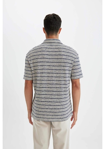DeFacto Regular Fit Triko Kısa Kollu Polo Tişört D4818AX24SMNV46
