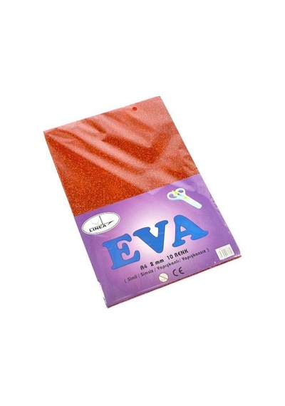 A4 Simli Eva 2 Mm 10 Renk Karışık