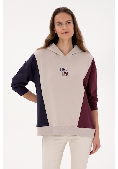 U.s. Polo Assn. Kadın Taş Sweatshirt 50313585-vr049 Tas