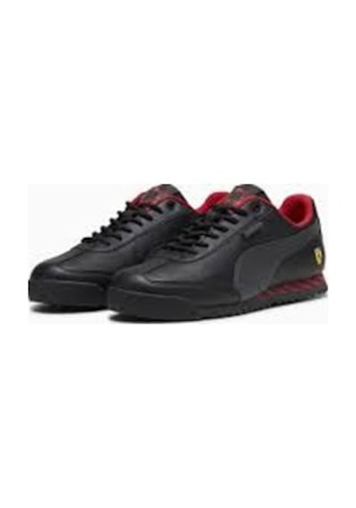 Puma Ferrari Roma Via 308067 01 Black-flat Dark Grey Siyah - Kırmızı
