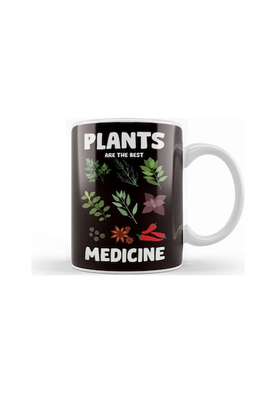 Plants The Best Medicine Planting Gardening Garden Botanical Kupa Bardak Porselen Karışık