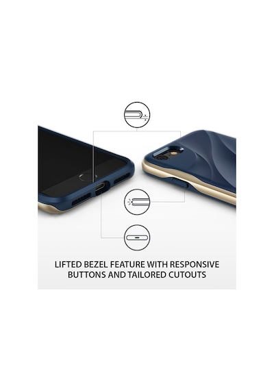 Ringke Wave Apple Uyumlu iPhone 7/8 İle Kılıf Marina Gold