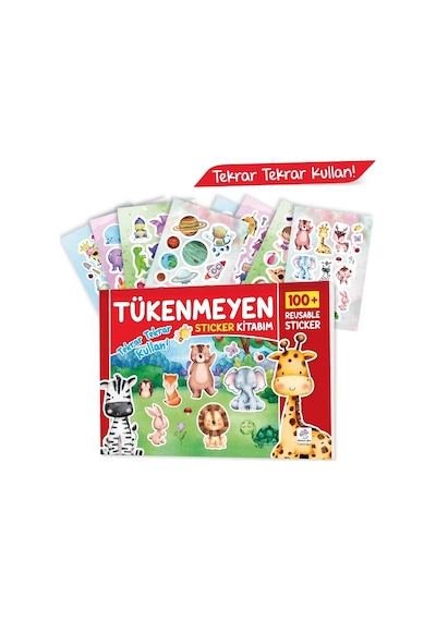 Yükselen Zeka Tükenmeyen Stickers Kitabım