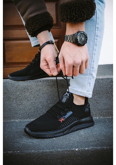 Ayakcenter 382 Cumbia Siyah Erkek Sneaker Spor Ayakkabı 001