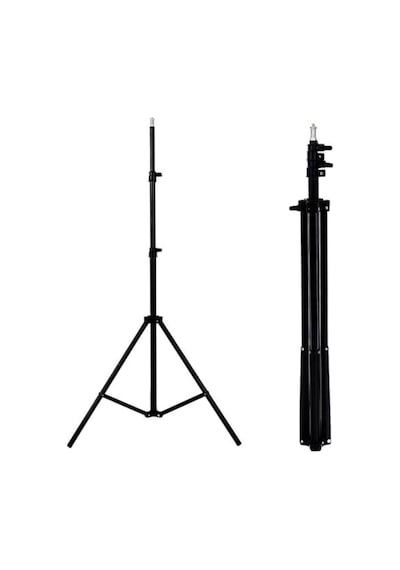 210 Cm Tripod Telefon Tutucu Kamera Öz Çekim Tripod Işık Ayağı