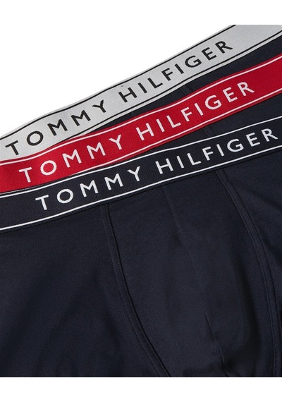 Tommy Hilfiger 3p Trunk Wb Erkek Kırmızı Boxer - Um0um03457 Kırmızı
