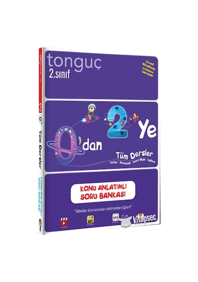 Tonguç 0 Dan 2 Ye Tüm Dersler Konu Anlatımlı Soru Bankası Tonguç