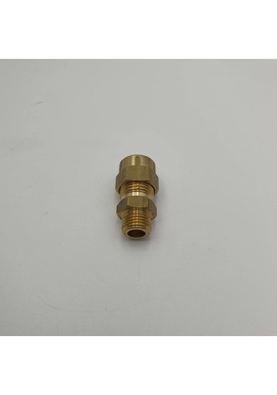 Sarı Pirinç Yüksüklü Rekor 1/4 - 8mm