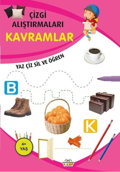 Kavramlar - Çizgi Alıştırmaları 4+ - Emine Ulusoy
