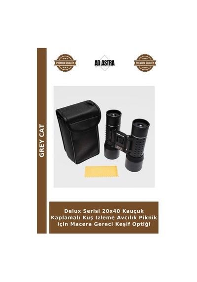 Delux Serisi 20x40 Kauçuk Kaplamalı Kuş Izleme Avcılık Piknik Için Macera Gereci Keşif Optiği
