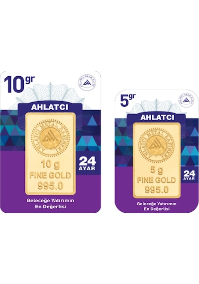 Ahlatcı Kuyumculuk 24 Ayar 15 Gram Külçe Altın