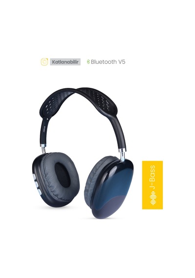 Jopus Acustica Mikrofonlu Bluetooth Kulak Üstü Kulaklık