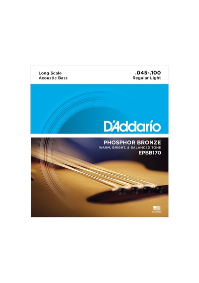 D'addario Epbb170 Akustik Bas Gitar Tel Seti - 45-100 Long Scale