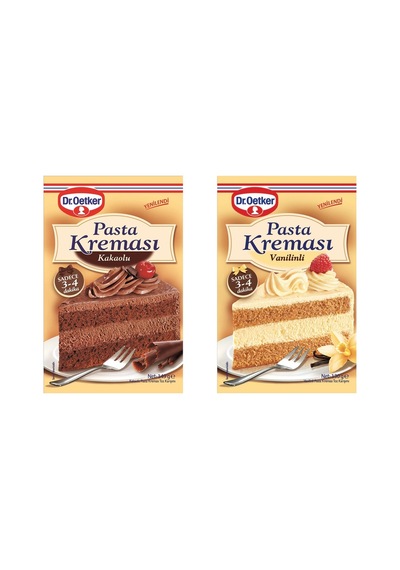 Kakaolu Pasta Kreması 149 Gr+vanilinli Pasta Kreması 130 Gr - 836834981
