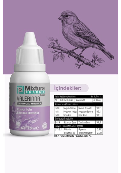 Mixtura Pharma Bird Valerıana