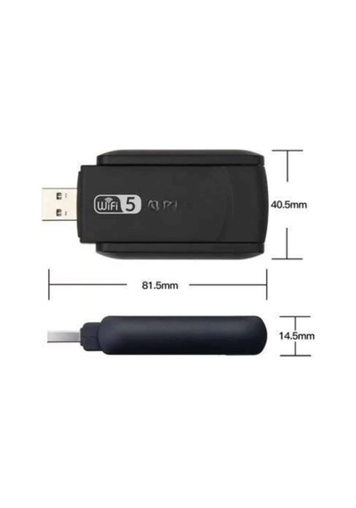 Home Wifi Alıcı Dual Band Usb 3.0 Adaptör Kablosuz Windows 7/8/10/11