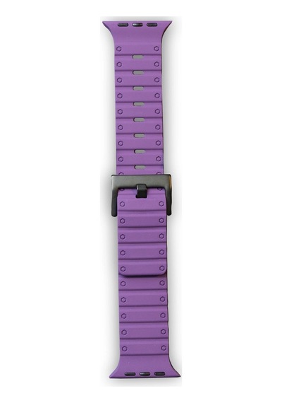 Watch 42mm Magnus Mıknatıslı Silikon Kordon - Mor - 100