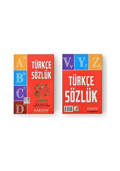 Türkçe Sözlük Büyük Boy 1 Adet