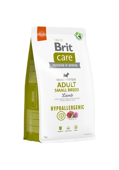 Brit Care Küçük Irk - Yetişkin Köpekler İçin, Hipoalerjenik, Kuzu Etli Kuru Mama 7 Kg