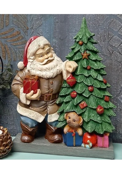 Çam Ağaçlı Noel Baba Biblo Hs501-4