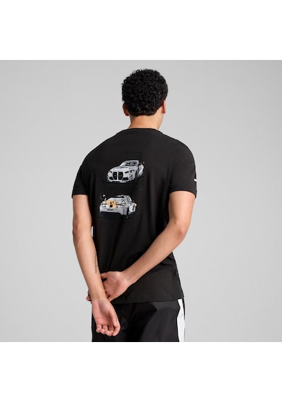 Puma 63073501 Bmw Mms Car Graphic Tee 2 Erkek Spor Tişört Siyah
