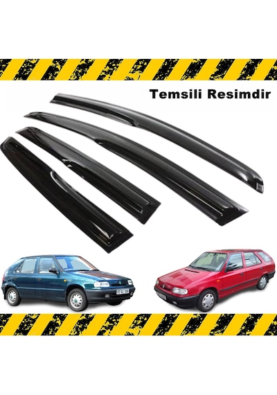 Skoda Felicia Mügen Cam Rüzgarlığı Tüm Kasalara Uyumlu 4 Lü N11.11523