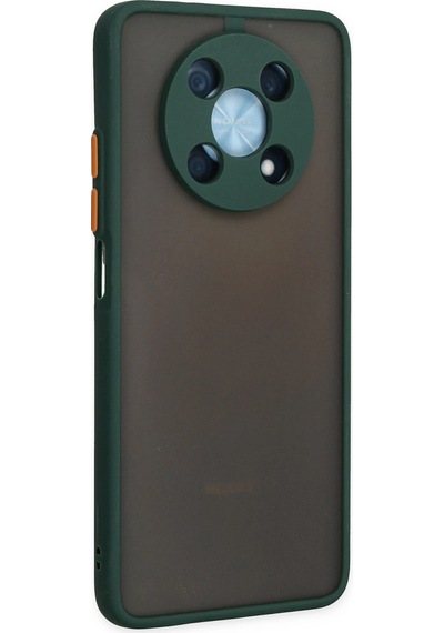 Cosmotex Newface Huawei Nova Y90 Kılıf Montreal Silikon Kapak - Yeşil