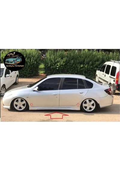 Renault Clio-symbol Gt Marşpiyel Sağ Sol Takım Fiberglass Boyasız
