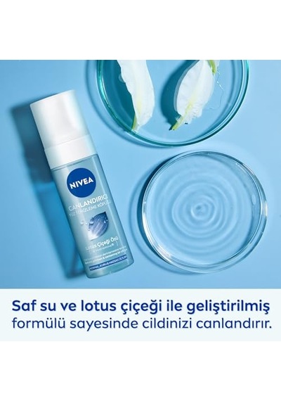 Nıvea Canlandırıcı Yüz Temizleme Köpüğü 150ml, Derinlemesine Temizleme,karma Normal Cilt, Aloe Vera, Hyaluronik Asit, Ferahlatıcı