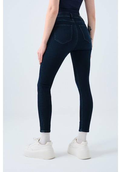 Loft Natalie Minael Kadın Jean Pantolon Lf2037058 Lacivert