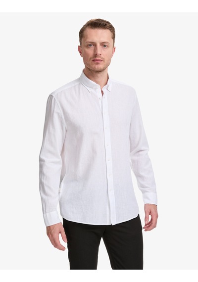 Pierre Cardin Erkek Beyaz Gömlek Desenli 50320941-vr013
