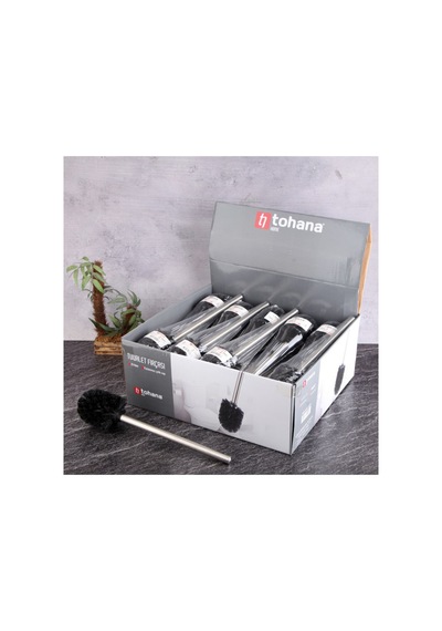 Tohana Metal Saplı Yedek Tuvalet Fırçası 42x38x16 Cm Çok Renkli