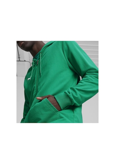 Puma Teamgoal Casuals Hooded Erkek Futbol Antrenman Eşofman Üstü 65859505 Yeşil