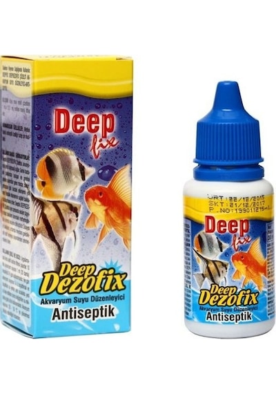 Deep Dezofix Antiseptik Akvaryum Su Hazırlayıcı 30 ML