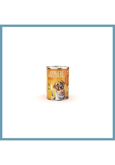 Sapphere Kümes Hayvanlı Yetişkin Köpek Konservesi 24 Adet 400 Gr Mbt06