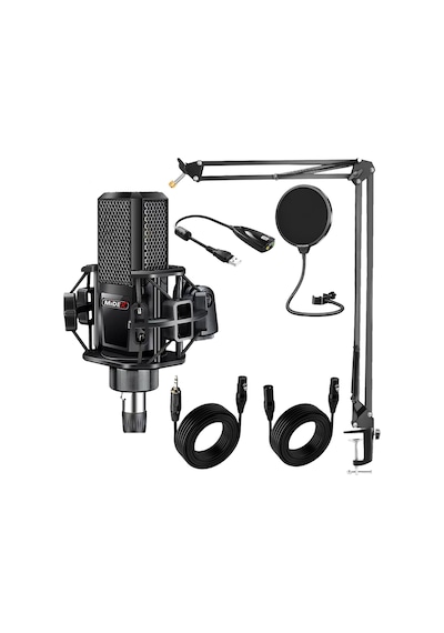 Midex MX-2020 STF Stüdyo Kondenser Mikrofon Stand Filtre