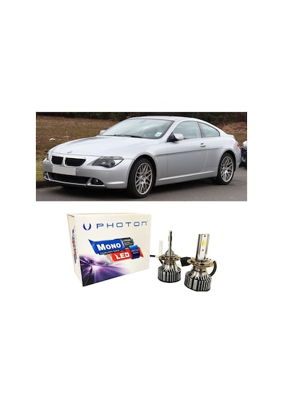 Bmw E63 Uzun Far Ampulü H7 Mono Yeni Seri Beyaz 2004-2011