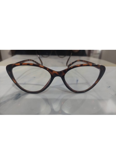 Vivera Leopar C03 Kadın Mavi Işık Korumalı Ekran Cat Eyes Gözlüğü