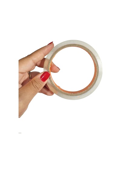 Büro Bandı Büyük Bant Makinesi Uyumlu Şeffaf Bant 60 Metre 12 Mm İnce Selobant Bant- 3 Adet Diğer